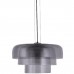 Φωτιστικό Κρεμαστό LED 12W 230V 1644lm Θερμό Φως Smoky Glass 4068